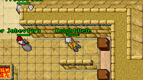 Knight Pele on screen