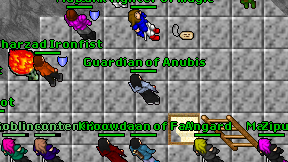 Guardian of Anubis on screen