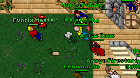 Evorix Master on screen