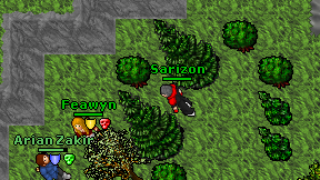 Sarizon on screen