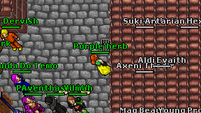 Purple'herb on screen