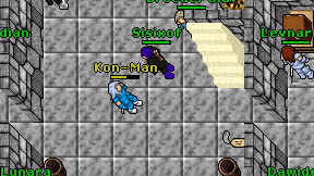 Kon-Man on screen