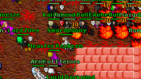 Swordbunny on screen
