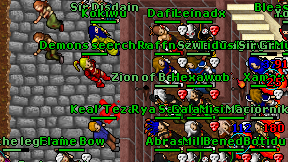 Demons seercher on screen