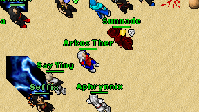 Arkos Ther on screen