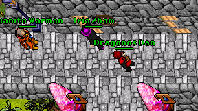 Dragonos Dan on screen