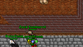 Zack Sunburst on screen