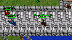 Brus Duvay on screen