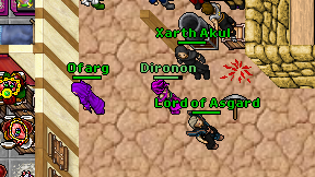 Dironon on screen