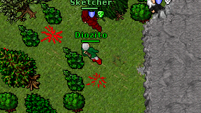 Diozito on screen