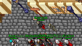 Korock on screen