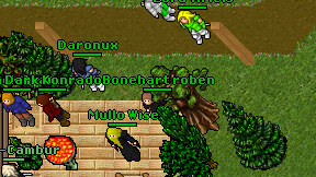 Bonehart roben on screen