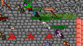 Garotinha Funny on screen