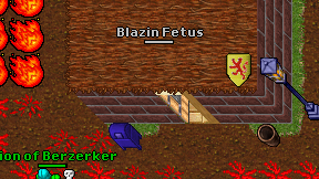 Blazin Fetus on screen