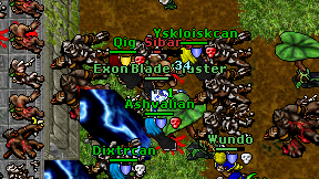 Exon Blade'Master on screen