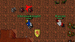 Chronoknight on screen