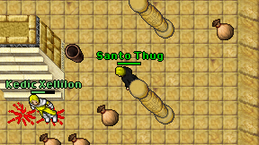 Santo Thug on screen