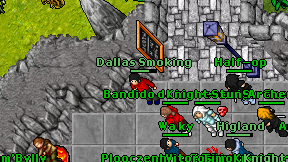 Dallas Smoking on screen