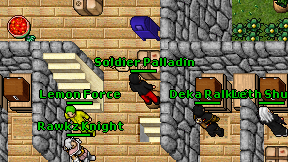 Soldier Palladin on screen