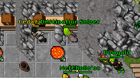Destination Sniper on screen