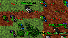 Burzomen on screen