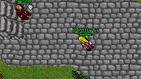 Pedllyts on screen