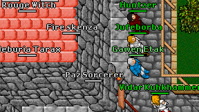 Fire skenza on screen