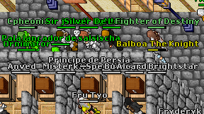 Balboa The Knight on screen