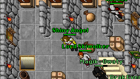 Shiny Angel on screen