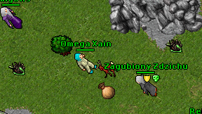 Omega Xain on screen