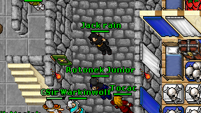 Jack rain on screen