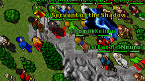 Chomiik on screen