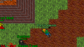 Heroamon on screen