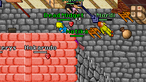 Notika on screen