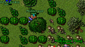 Mistrz Goku on screen