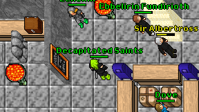 Decapitated Saints on screen