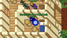 Godzilla Da Mastah on screen