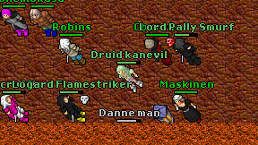 Druid kanevil on screen