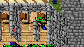 Grukth on screen