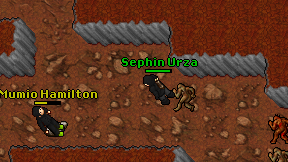 Sephin Urza on screen