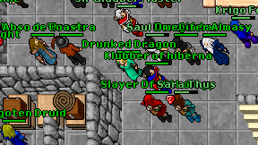 Drunked Dragon on screen