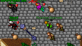 Master Gerom on screen