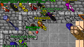 Akminda on screen
