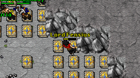 Lord Fensius on screen
