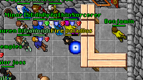 Fire paladius on screen