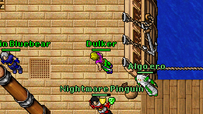 Dulker on screen