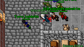 Stickler Knight on screen
