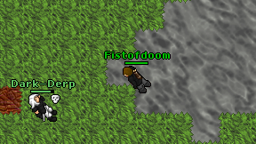 Fistofdoom on screen