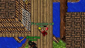 Francine ad on screen
