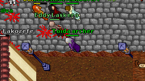 Toida archer on screen